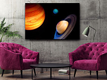 Obraz na stenu Astronomický objekt , vesmírne telesá planéty vesmír space